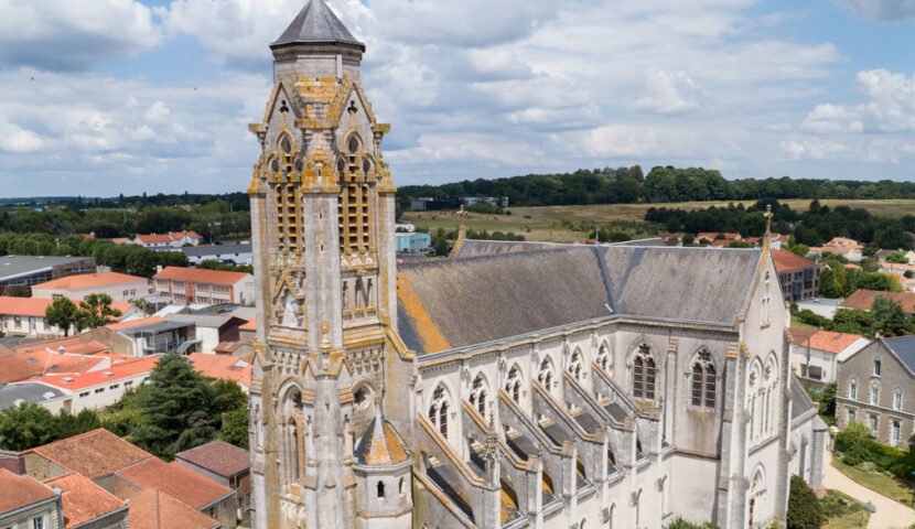 L&rsquo;église de Vallet