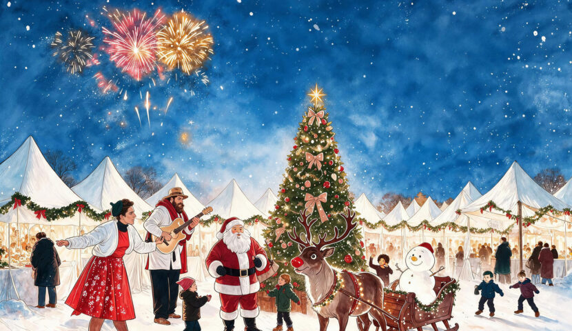 5 & 6 décembre : marché de Noël